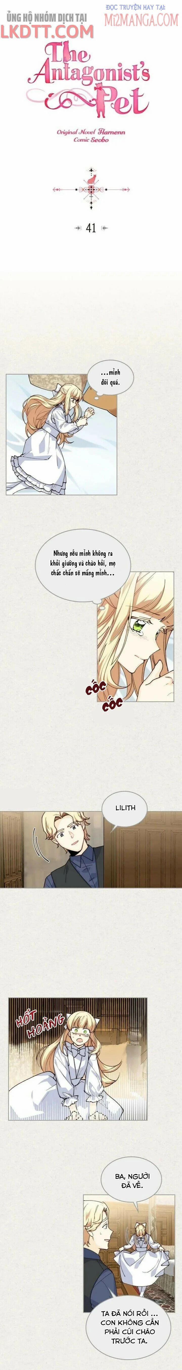 Thú Cưng Của Nhân Vật Phản Diện 41 trang 1