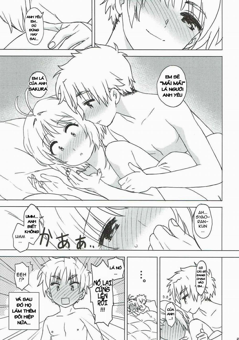 Thủ Lĩnh Thẻ Bài Sakura Và Chuyện Chưa Kể (Cardcaptor Sakura) Oneshot trang 22