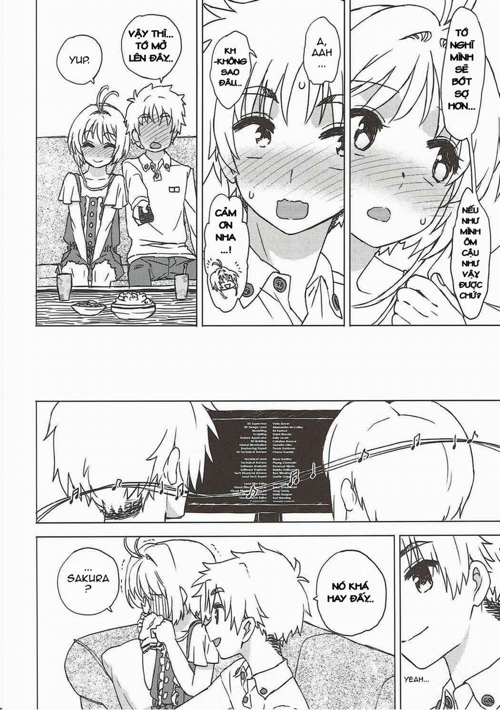 Thủ Lĩnh Thẻ Bài Sakura Và Chuyện Chưa Kể (Cardcaptor Sakura) Oneshot trang 9