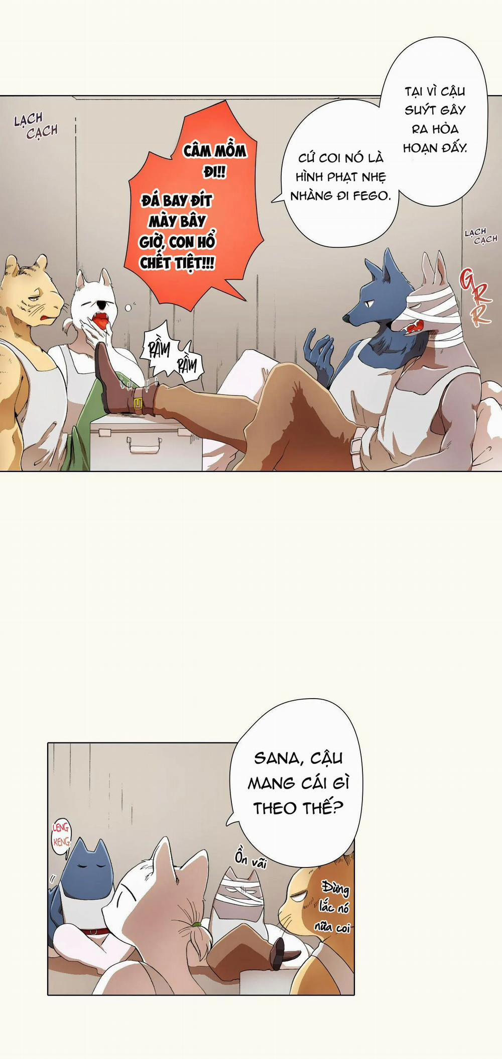 Thú Nhân Và Hana 35 trang 39