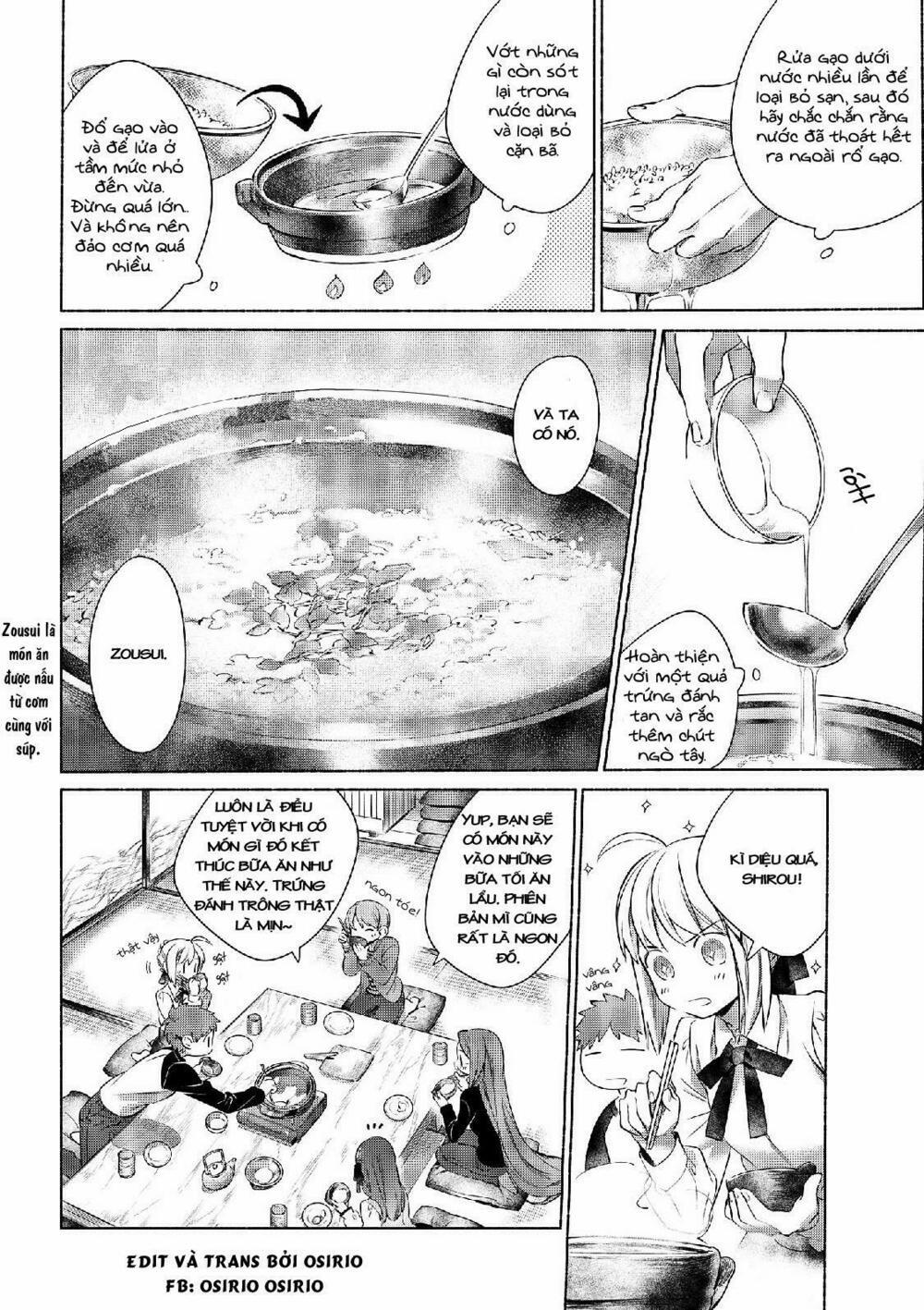 Thực Đơn Hôm Nay Cho Gia Đình Emiya 1 trang 10