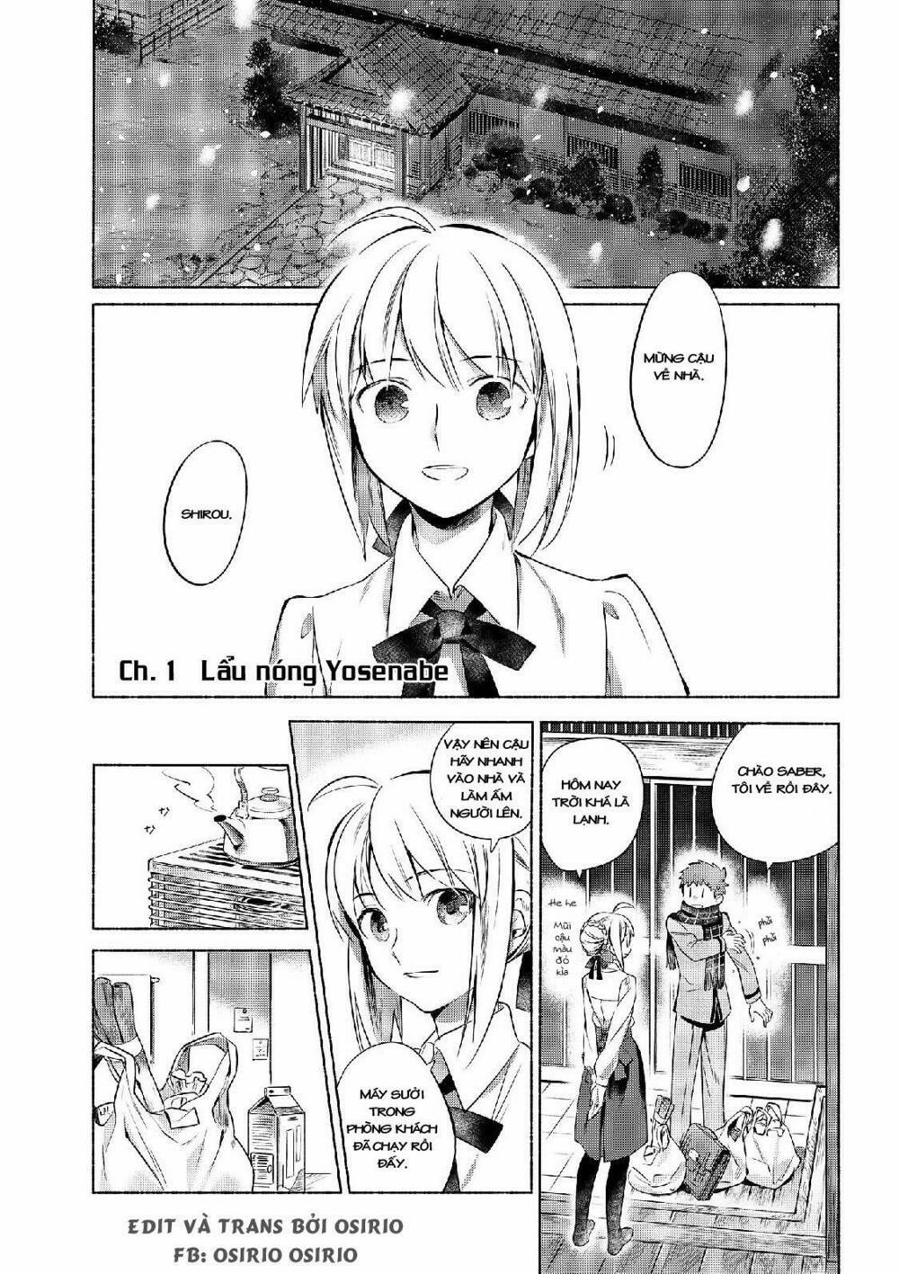 Thực Đơn Hôm Nay Cho Gia Đình Emiya 1 trang 3