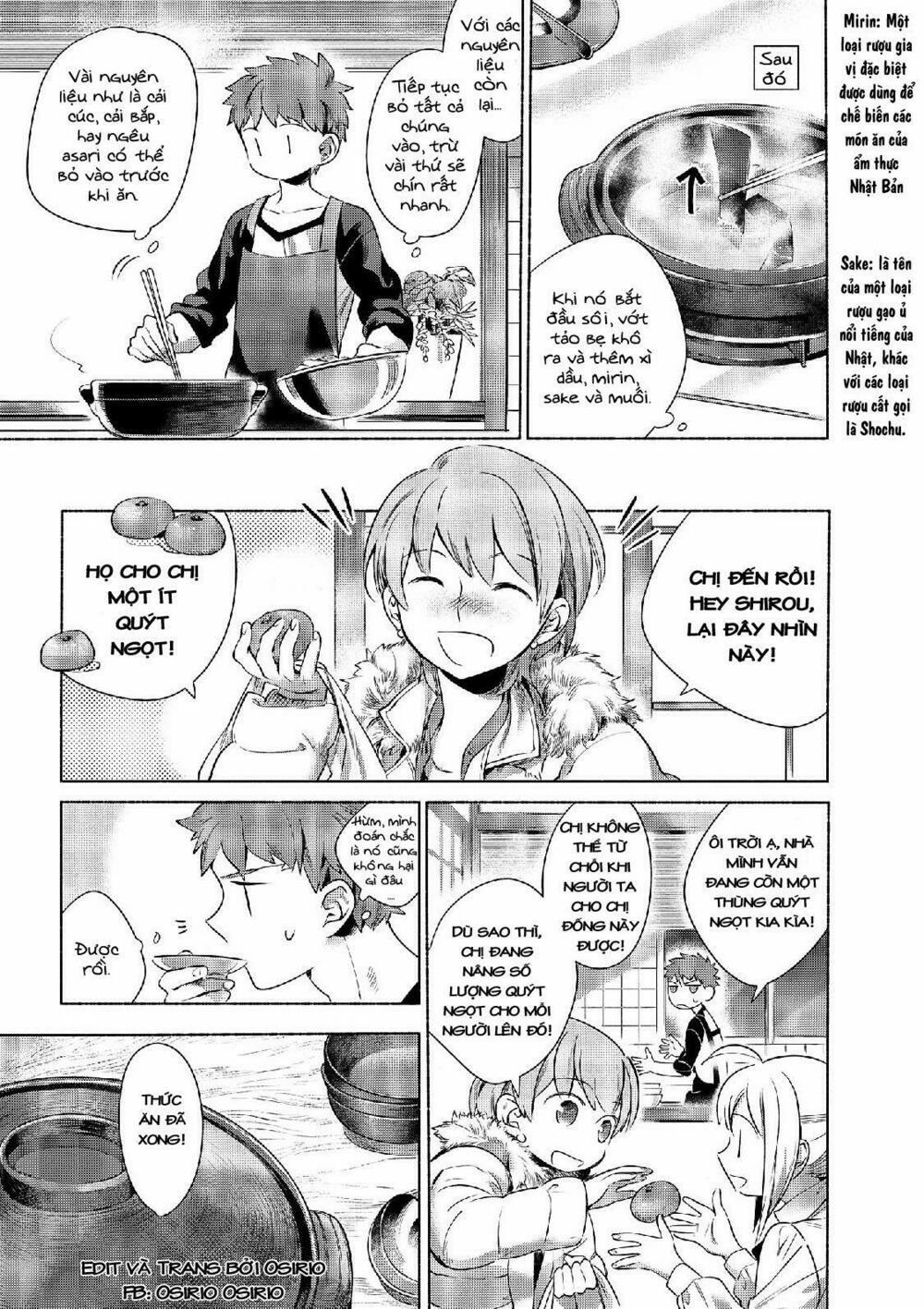 Thực Đơn Hôm Nay Cho Gia Đình Emiya 1 trang 6