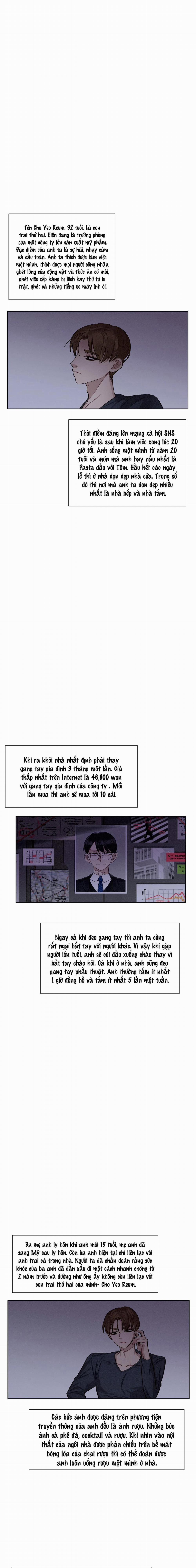 Tiền bối mắc chứng sạch sẽ 2 trang 1