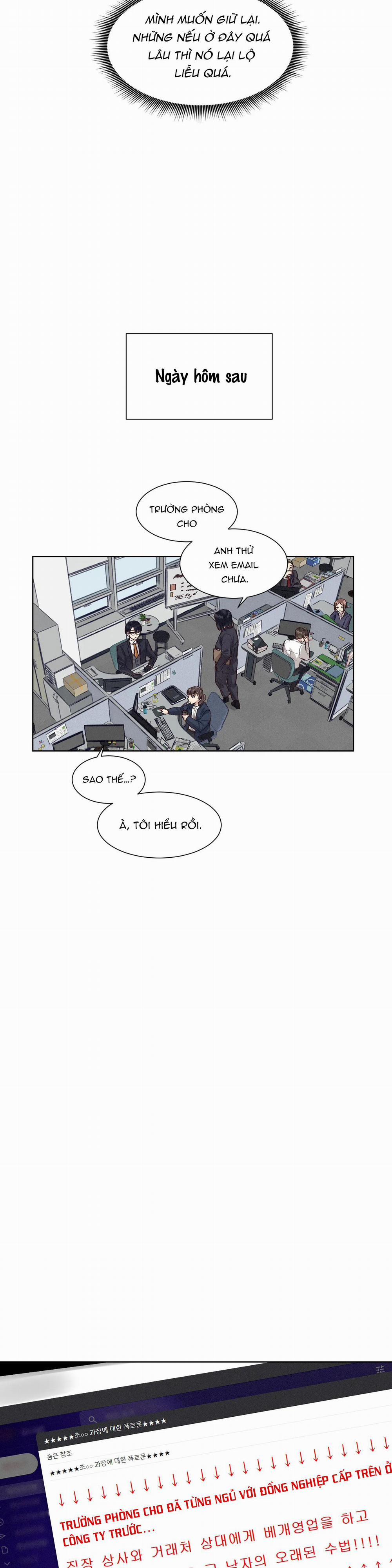 Tiền bối mắc chứng sạch sẽ 2 trang 30