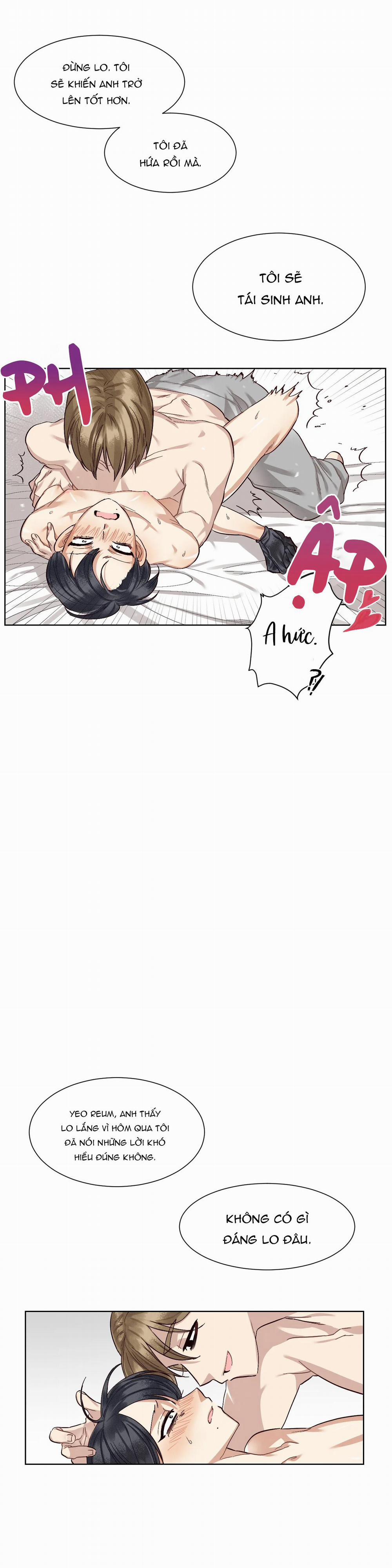 Tiền bối mắc chứng sạch sẽ 4 trang 23