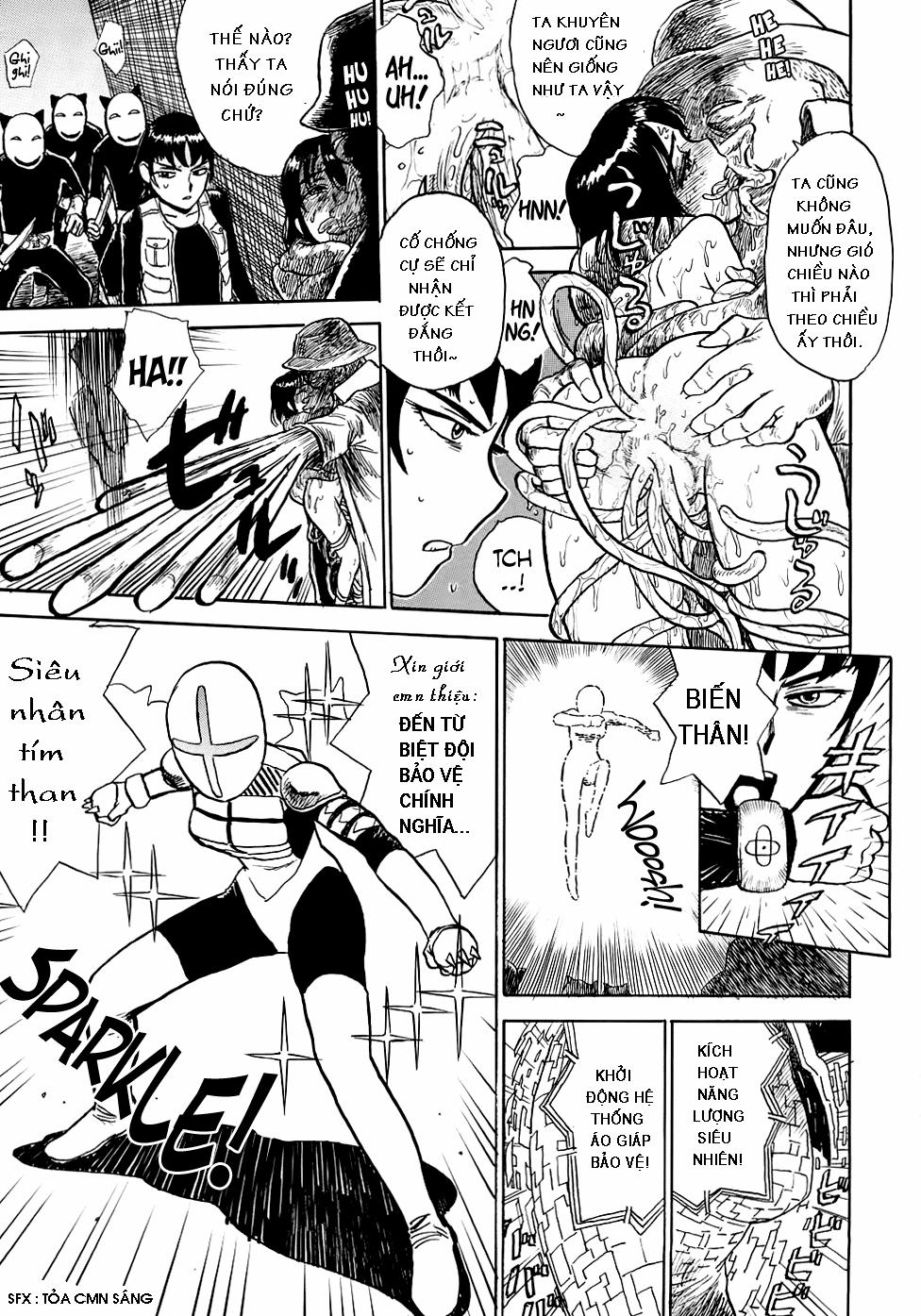 Tiến Lên Biệt Đội Siêu Nhân Ei~~! Oneshot trang 2
