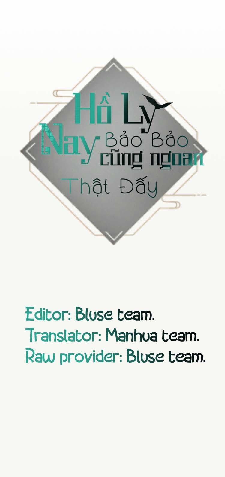 Tiểu Hồ Yêu Hôm Nay Ngoan Quá Vậy? 7 trang 1