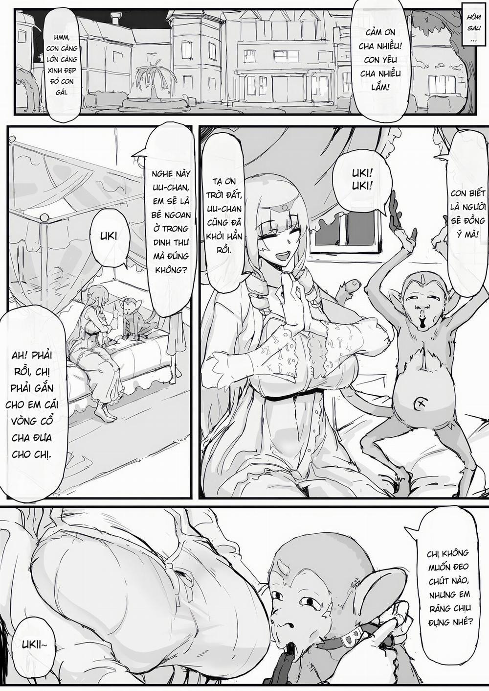 Tiểu thư và con khỉ may mắn. 1 trang 4