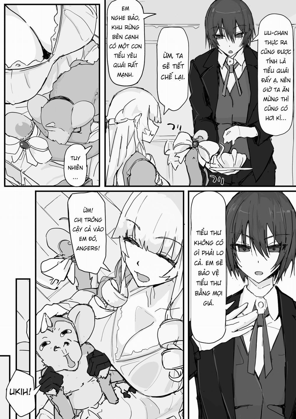 Tiểu thư và con khỉ may mắn. 6+7 trang 2