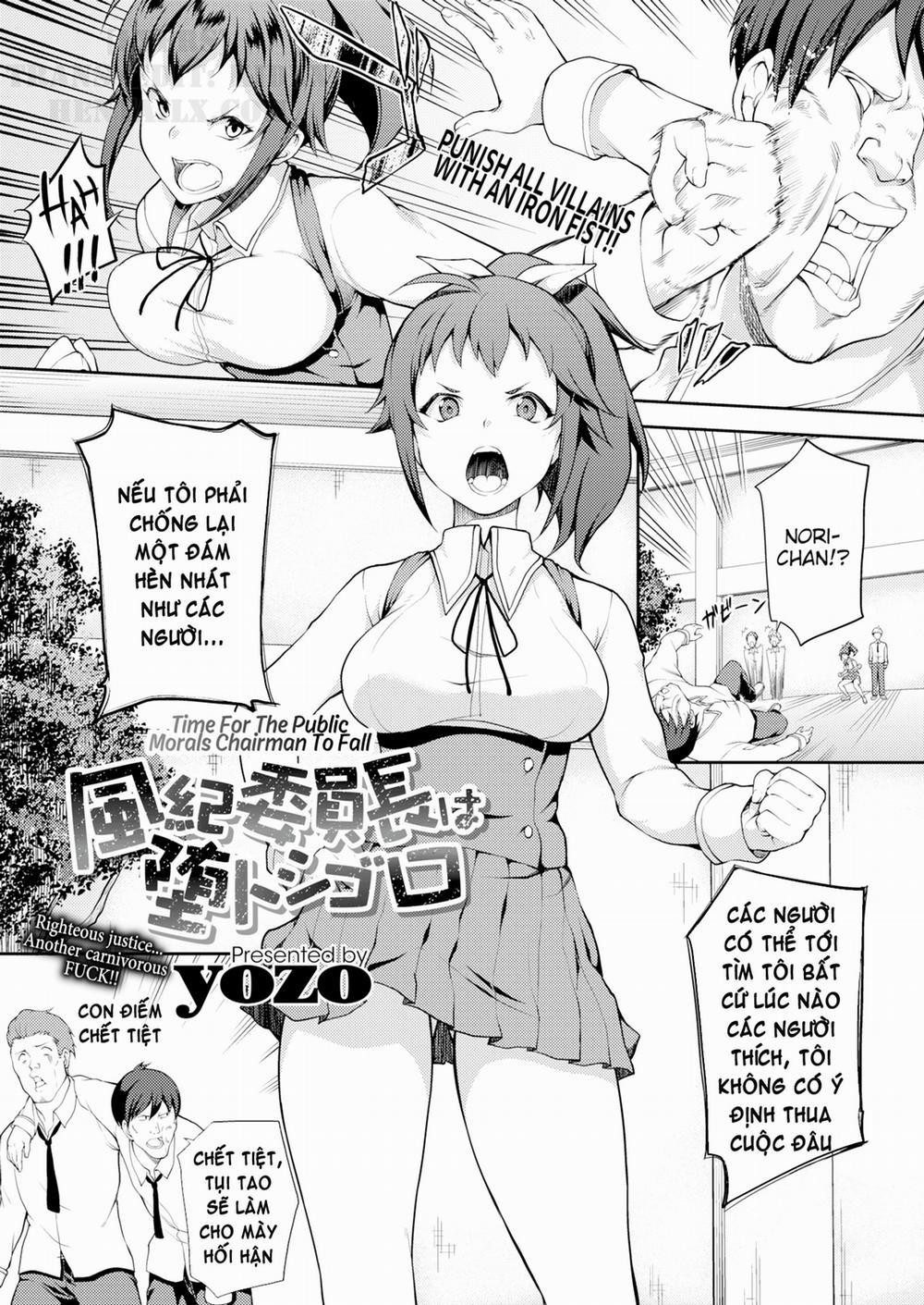 Time for the Public Morals Chairman to Fall Oneshot [Không che] trang 3