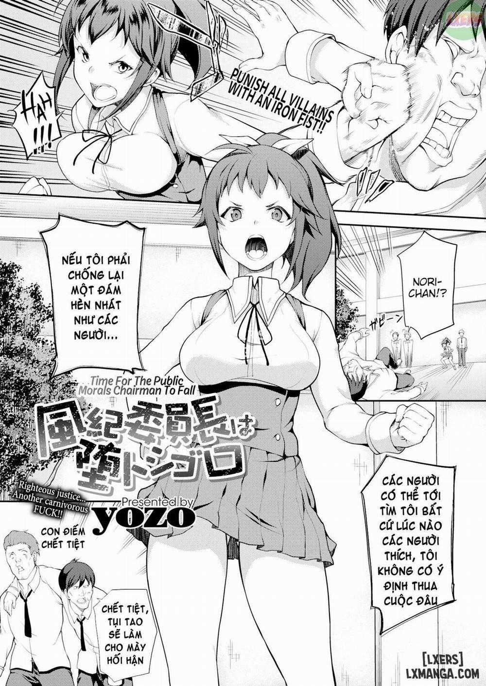 Time for the Public Morals Chairman to Fall Oneshot trang 0