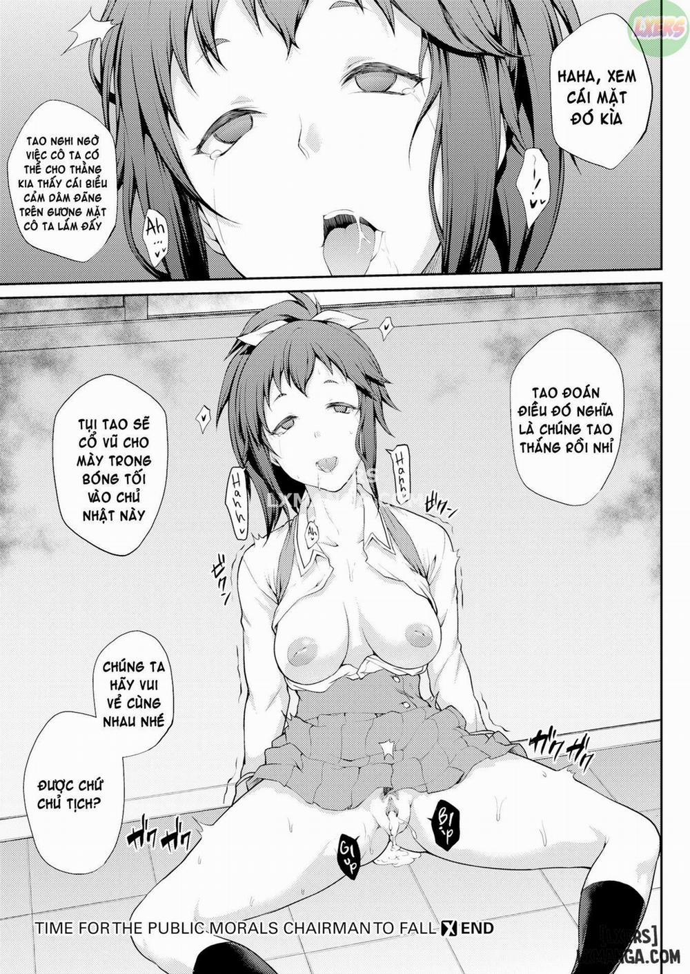 Time for the Public Morals Chairman to Fall Oneshot trang 17