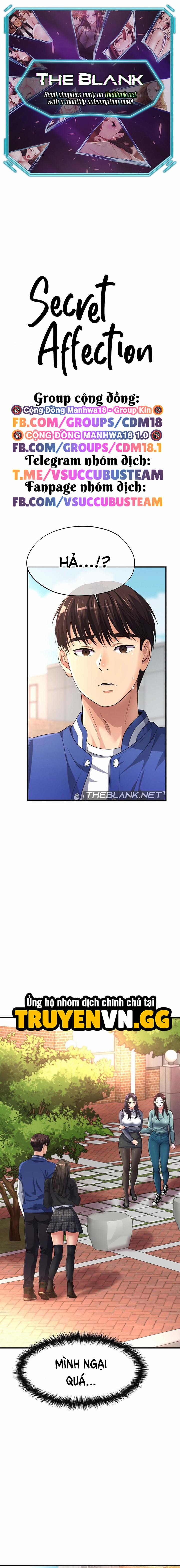 Tình Cảm Thầm Kín 12 trang 1