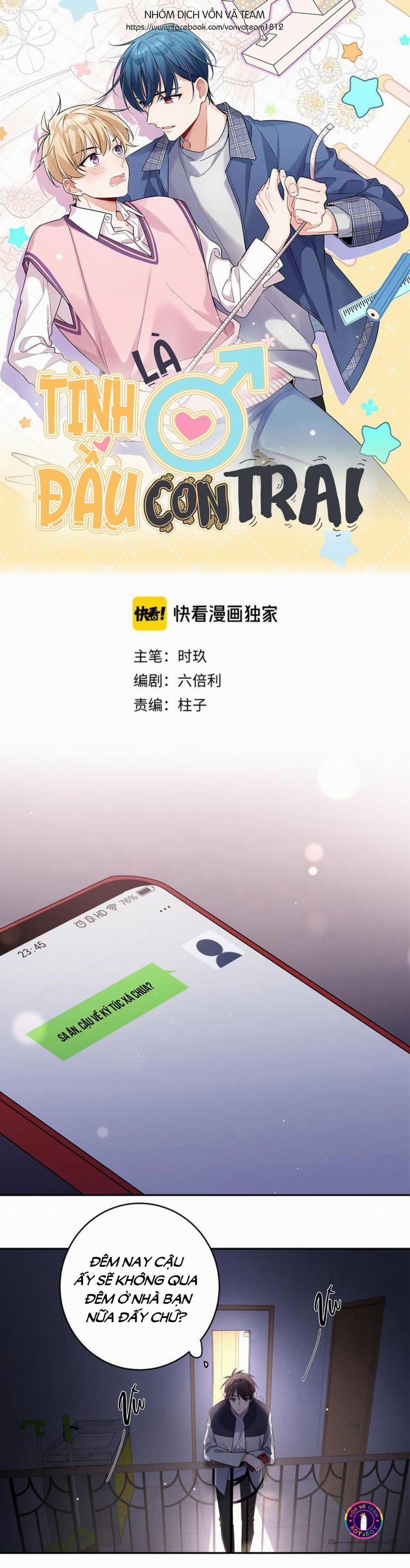 Tình Đầu Là Con Trai 19 trang 4