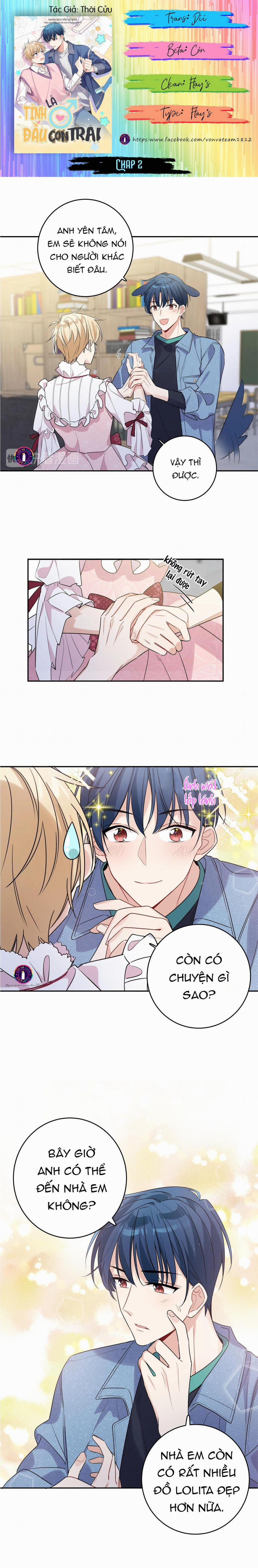 Tình Đầu Là Con Trai 2 trang 1
