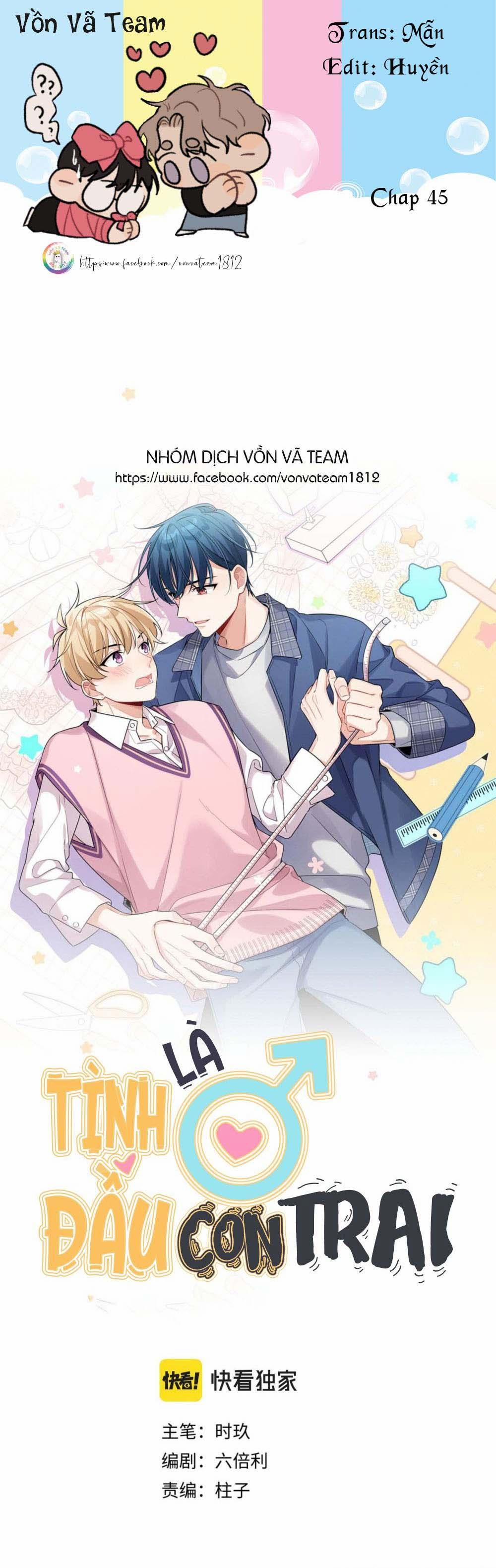 Tình Đầu Là Con Trai 45 trang 1