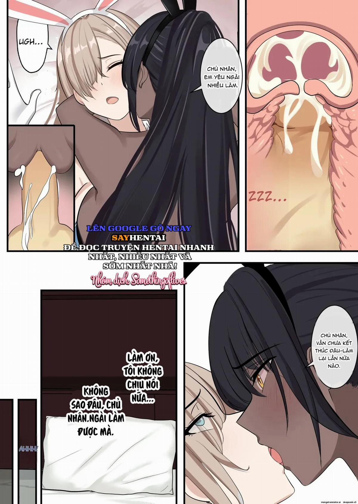 Tinh dịch của tôi bị hút cạn khi mặc bộ đồ của Asuna 1 trang 19