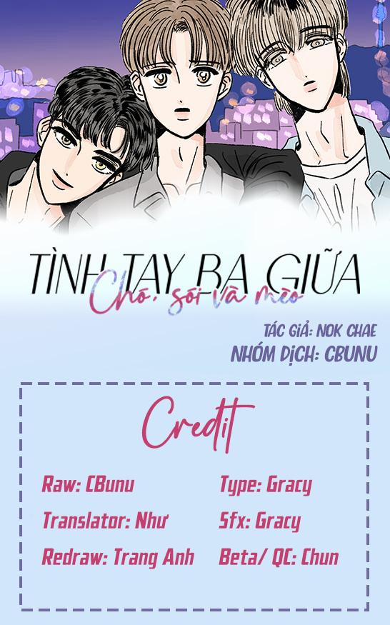 Tình Tay Ba Giữa Chó, Sói Và Mèo 10 trang 0