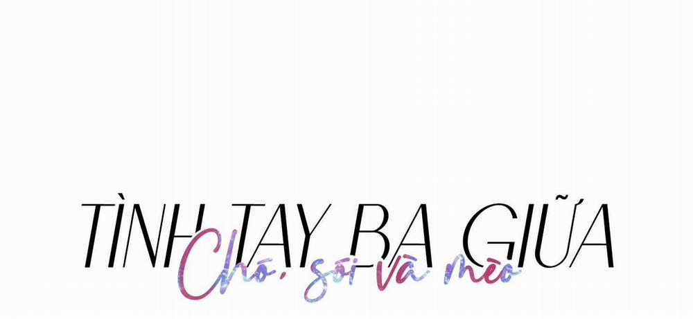 Tình Tay Ba Giữa Chó, Sói Và Mèo 7 trang 13