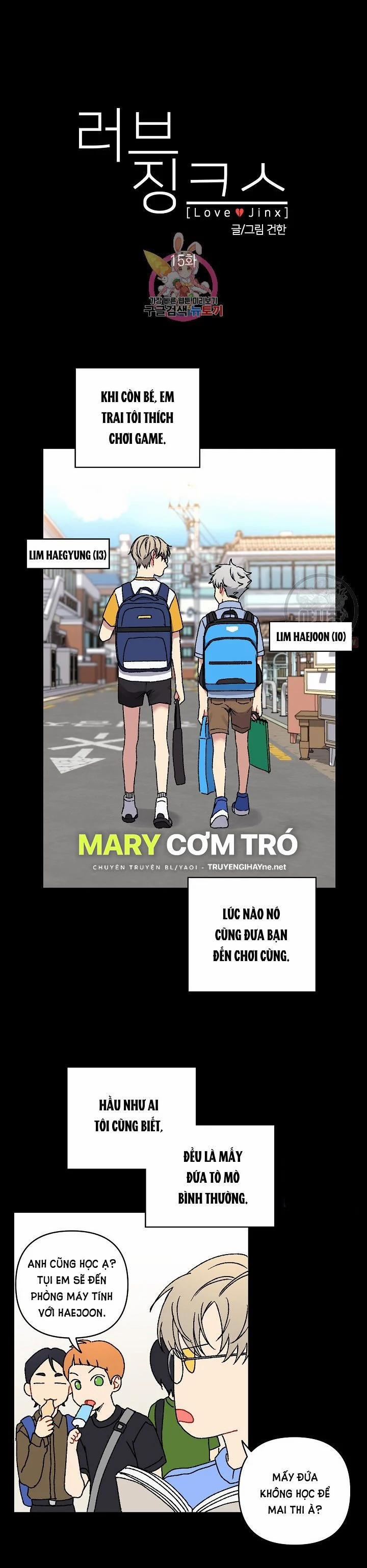 Tình Yêu Đen Đủi 15.1 trang 2