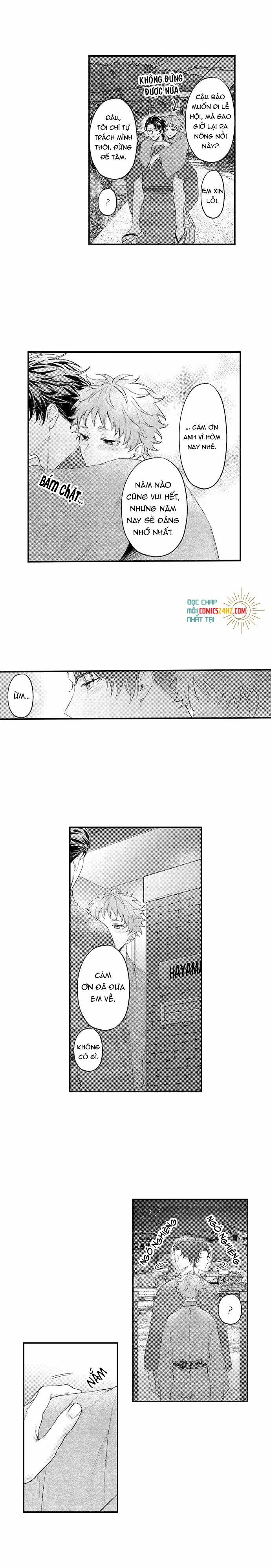 Tình Yêu Ngây Thơ Của Cậu Bé Bóng Chày 10 trang 7