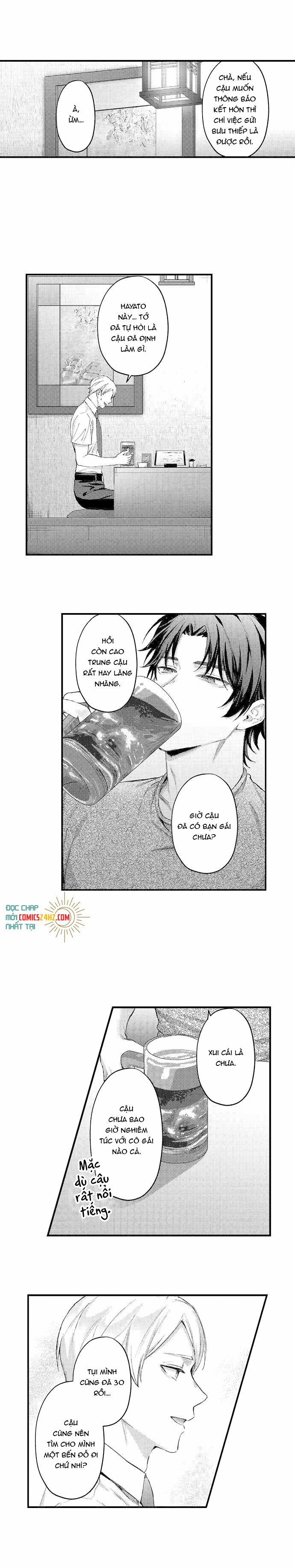 Tình Yêu Ngây Thơ Của Cậu Bé Bóng Chày 11 trang 6