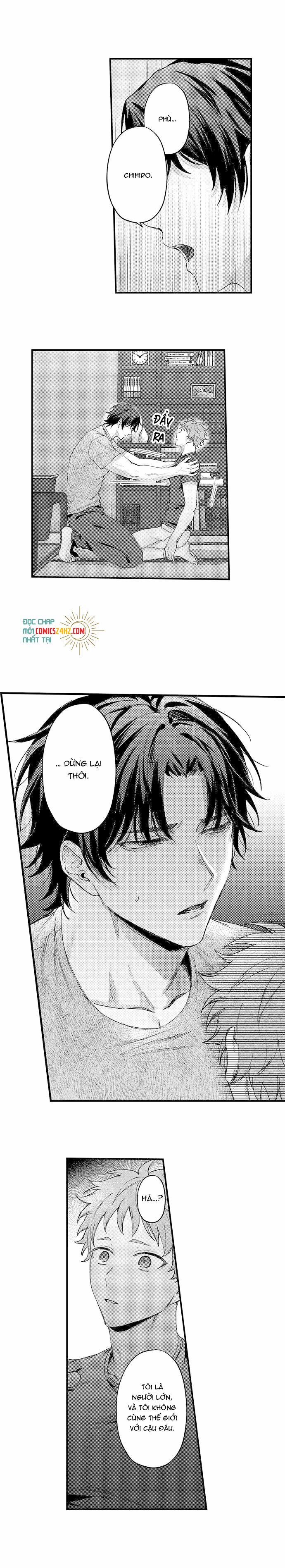 Tình Yêu Ngây Thơ Của Cậu Bé Bóng Chày 12 trang 6
