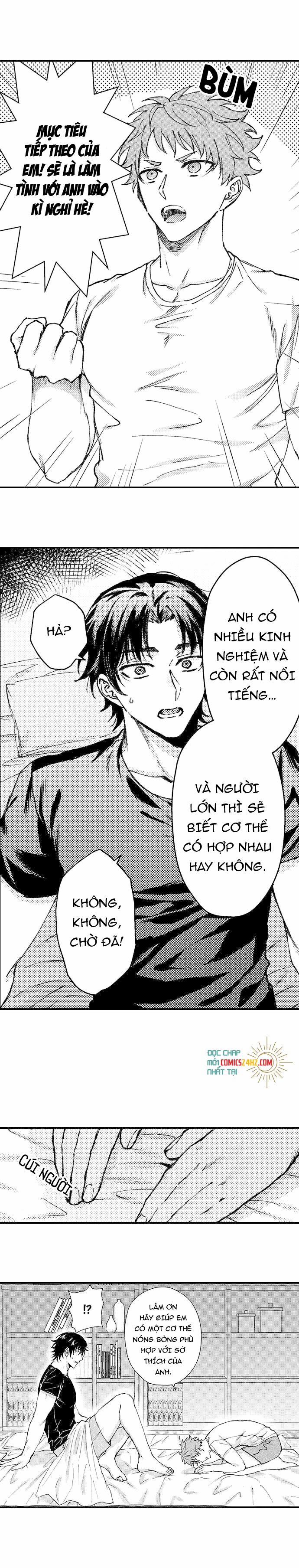 Tình Yêu Ngây Thơ Của Cậu Bé Bóng Chày 3 trang 8