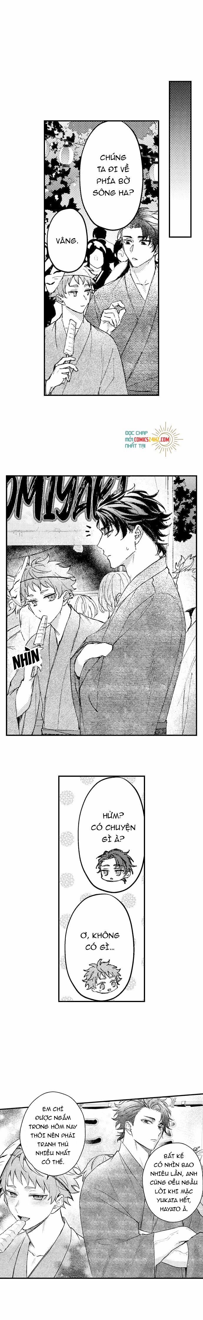 Tình Yêu Ngây Thơ Của Cậu Bé Bóng Chày 7 trang 8