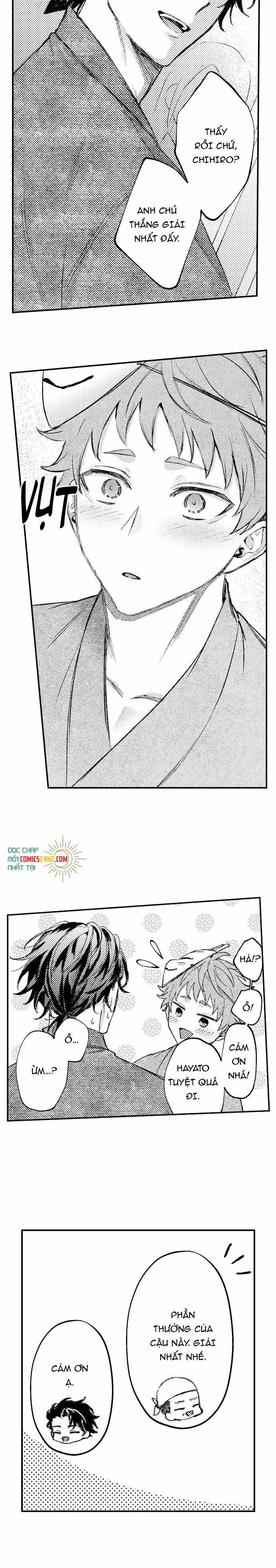 Tình Yêu Ngây Thơ Của Cậu Bé Bóng Chày 8 trang 10