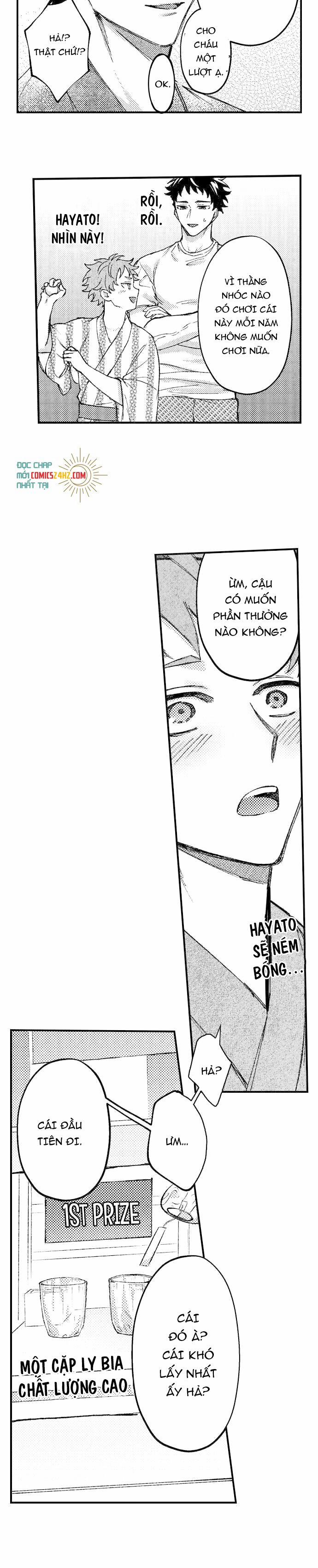 Tình Yêu Ngây Thơ Của Cậu Bé Bóng Chày 8 trang 5