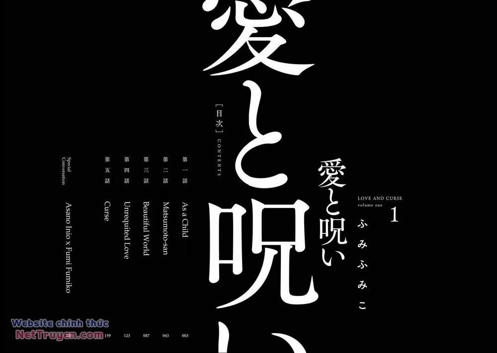 Tình Yêu Và Lời Nguyền 1 trang 1