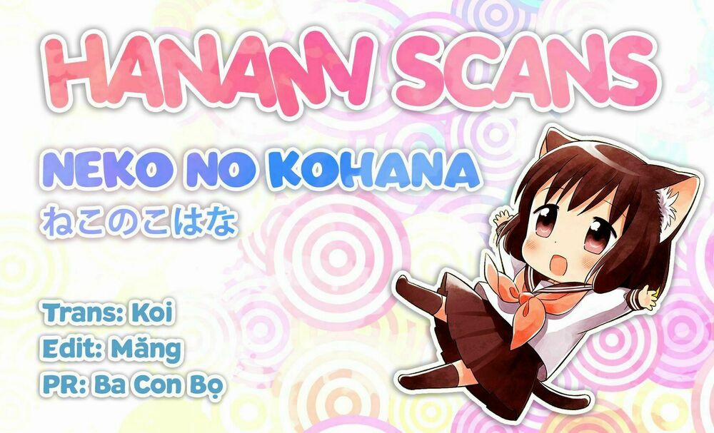 Tớ Là Mèo Kohana 1 trang 0