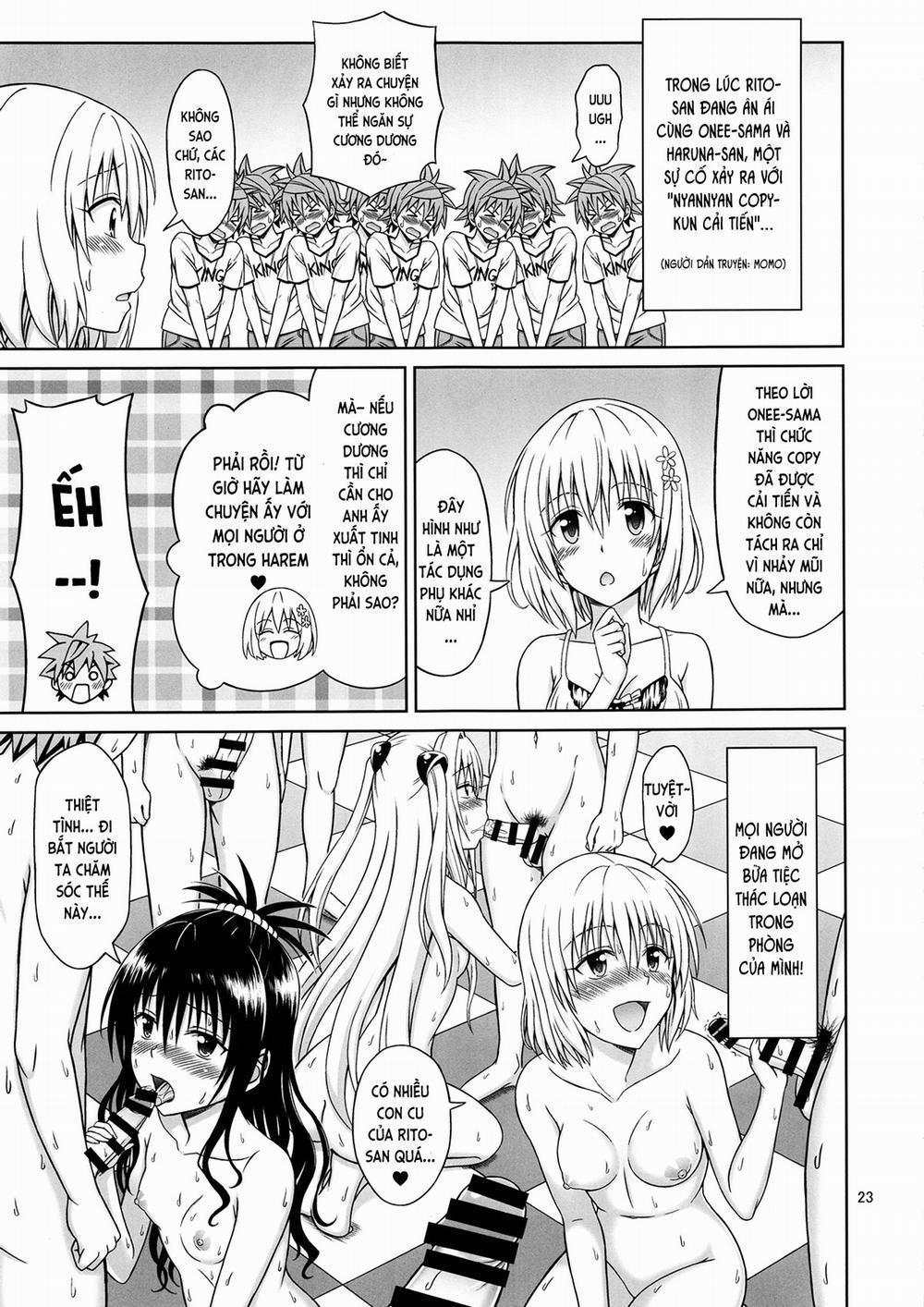 To LOVE-Ru Girls (To Love-Ru Darkness) Oneshot trang 21