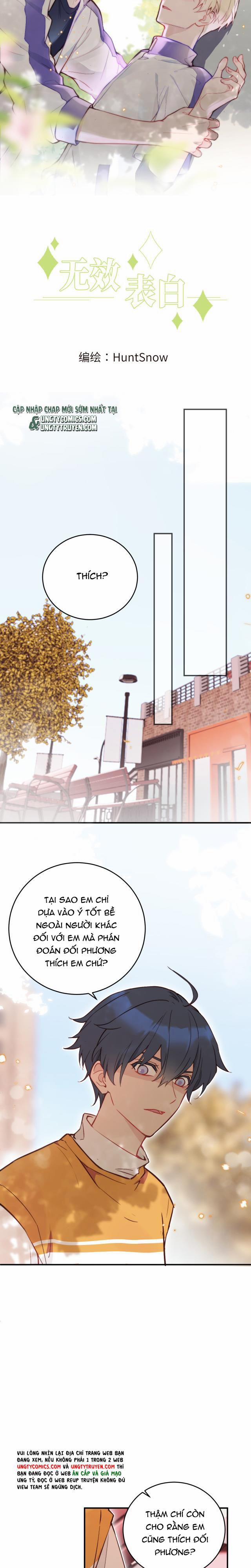 Tỏ Tình Vô Hiệu 10 trang 1