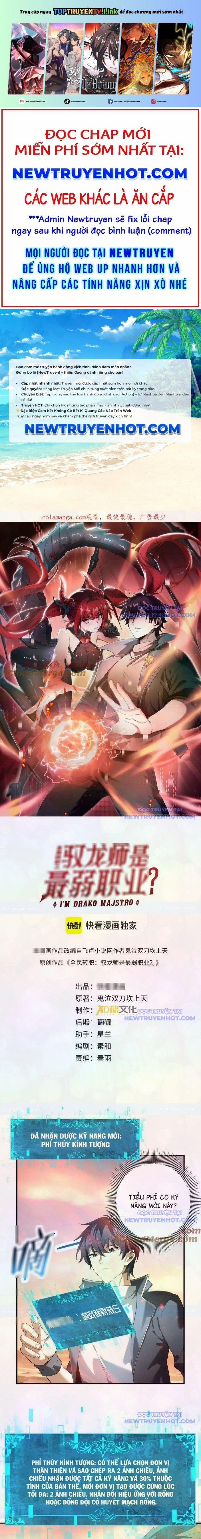 Toàn Dân Chuyển Chức: Ngự Long Sư Là Chức Nghiệp Yếu Nhất? 102 trang 0