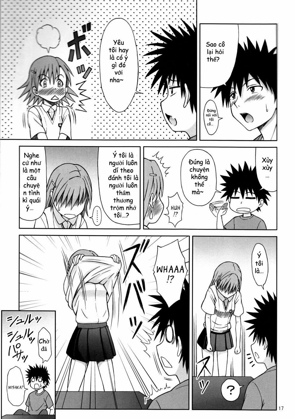 Toaru Misaka No Shouhi Denryoku (Toaru Majutsu No Index) Oneshot trang 16