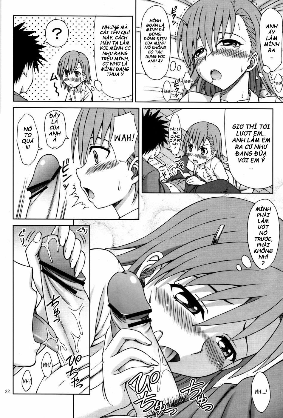 Toaru Misaka No Shouhi Denryoku (Toaru Majutsu No Index) Oneshot trang 21