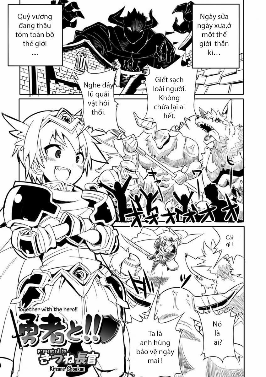 Together with the hero!! (Nyotaika! Monogatari) Oneshot trang 0