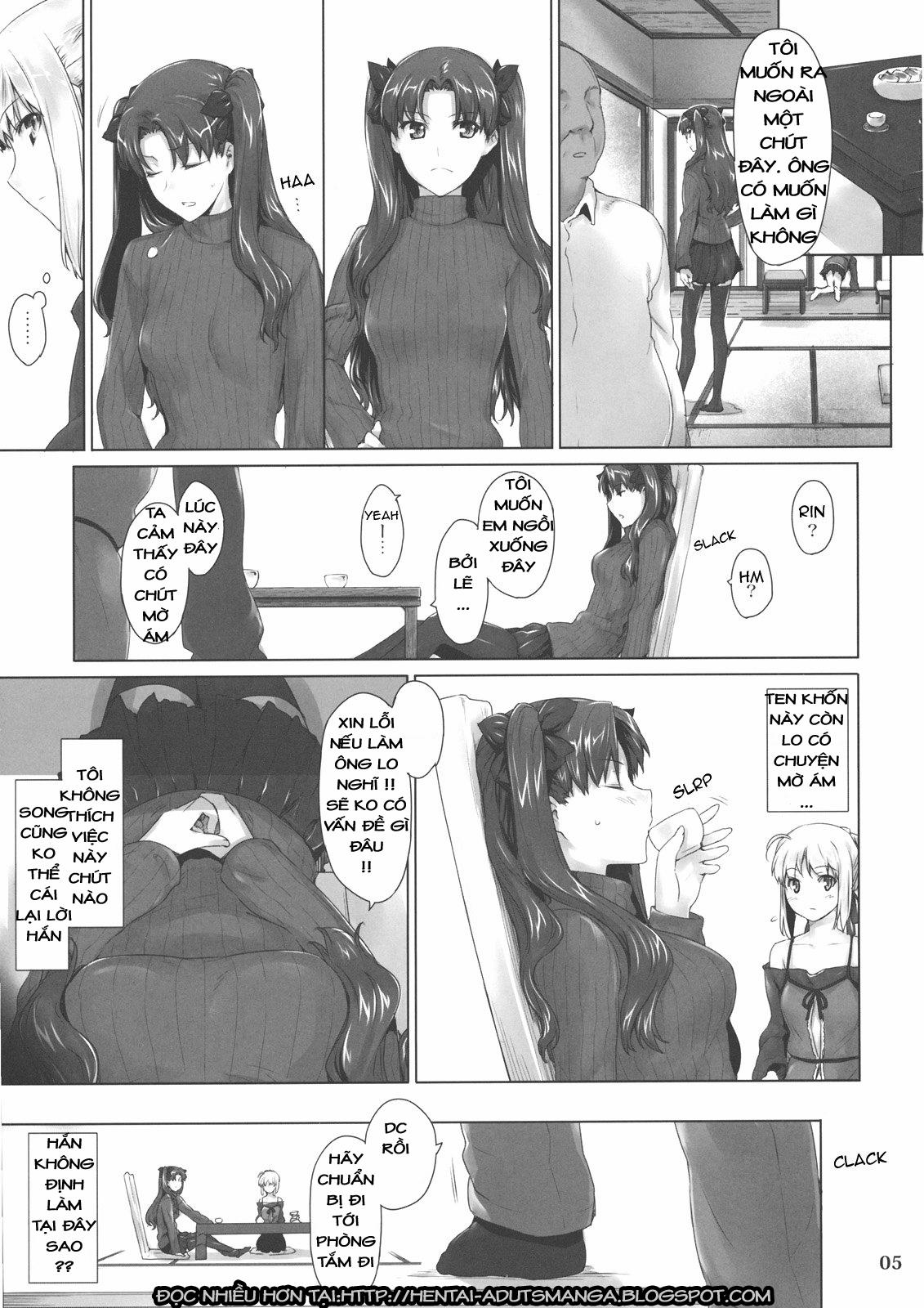 Tohsaka-Ke No Kakei Jijou (Fate Stay Night) 8 trang 3