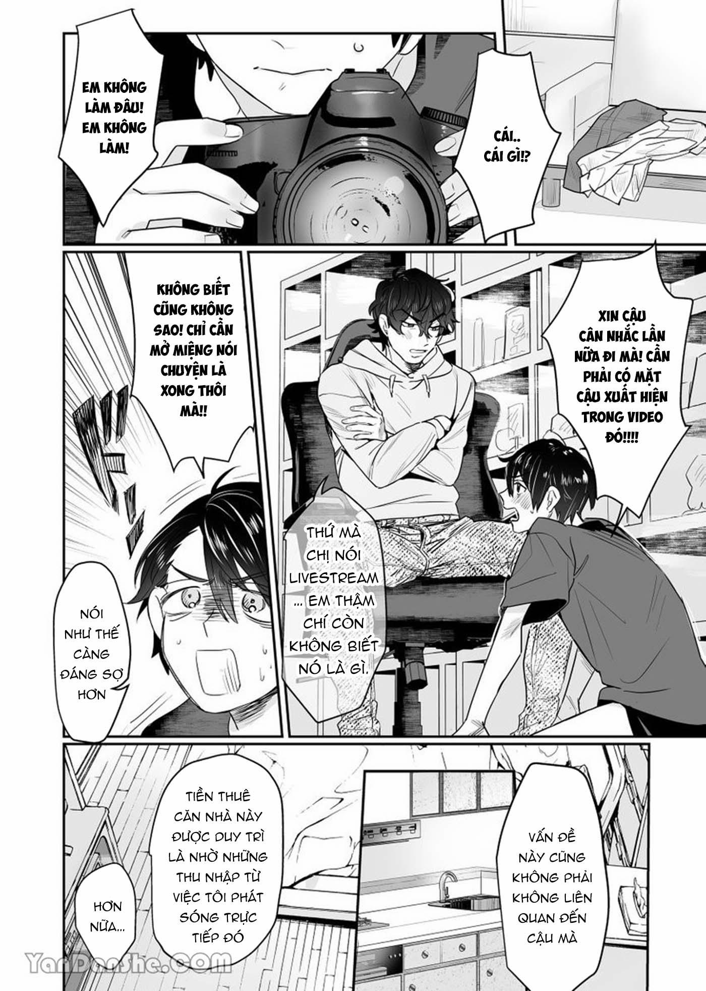 Tôi Ẩn Mình Dưới Bộ Dạng Con Trai, Chỉ Khi Làm Tình Với Cậu Ấy Mới Lộ Ra Dáng Vẻ Con Gái 3.1 trang 8