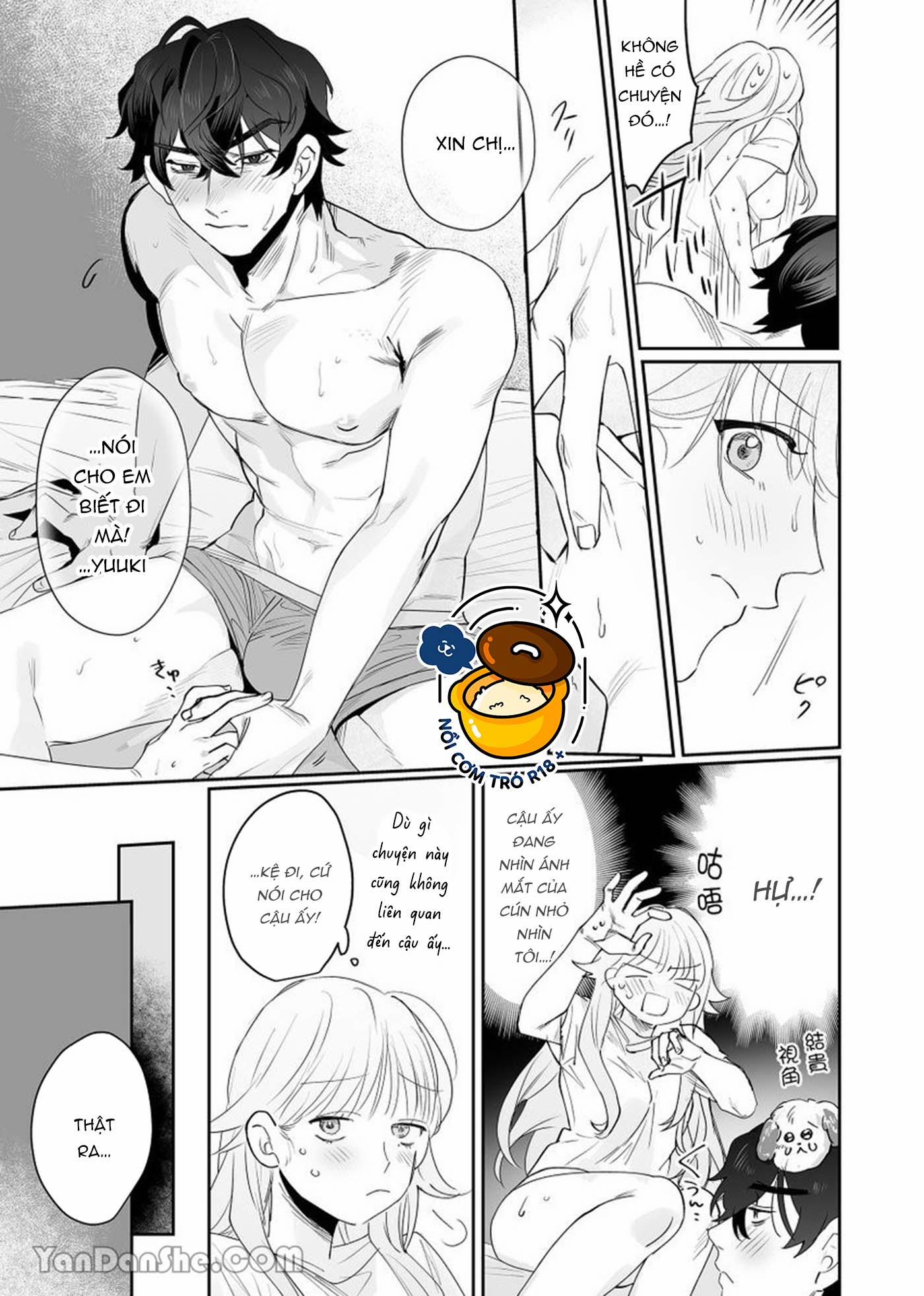 Tôi Ẩn Mình Dưới Bộ Dạng Con Trai, Chỉ Khi Làm Tình Với Cậu Ấy Mới Lộ Ra Dáng Vẻ Con Gái 5.2 trang 1