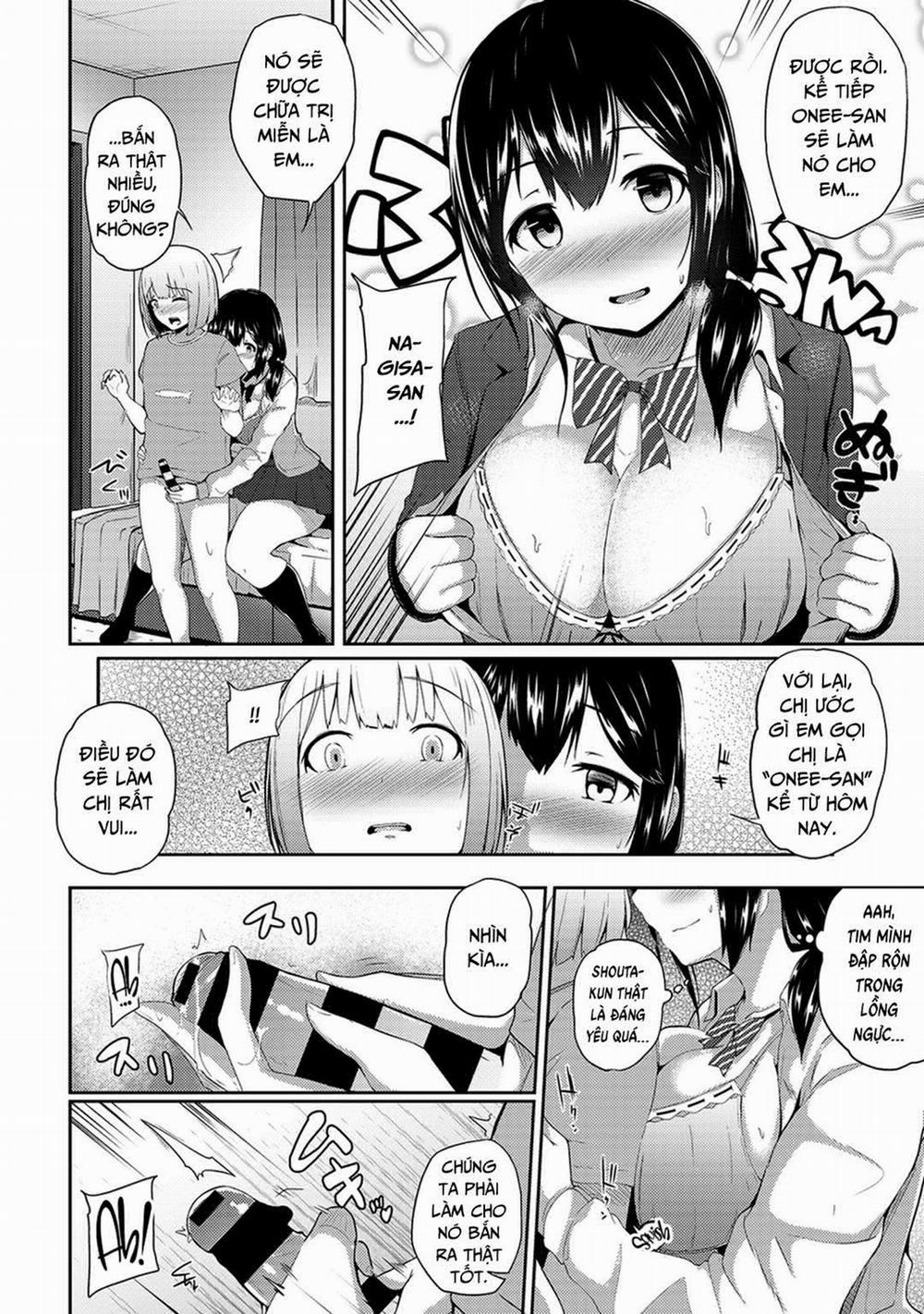 Tôi ấn nhầm huyệt làm em ấy cứng ngắc!? Bị mát xa ngược lại bằng cặc em ấy! 2 trang 9