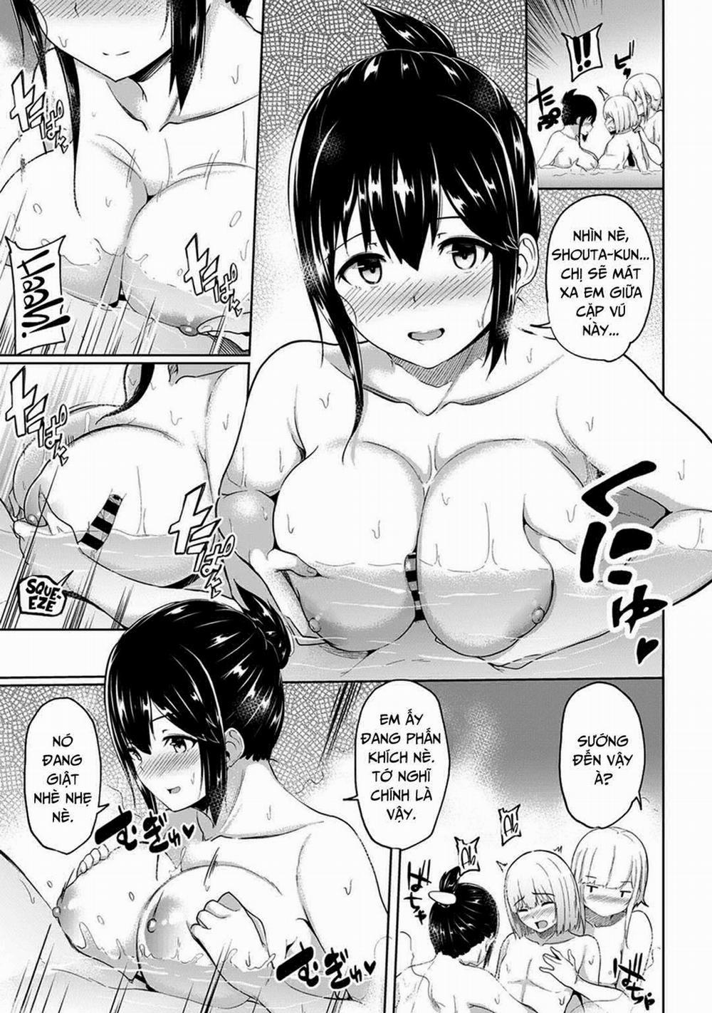 Tôi ấn nhầm huyệt làm em ấy cứng ngắc!? Bị mát xa ngược lại bằng cặc em ấy! 7 trang 12