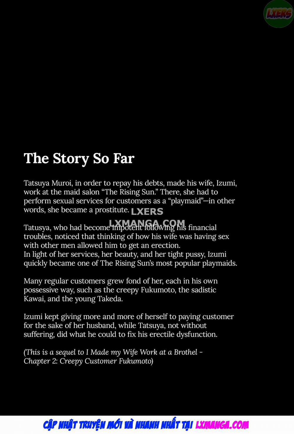 Tôi bắt vợ làm việc tại nhà thổ 3 - Sadistic Customer Kawai trang 2