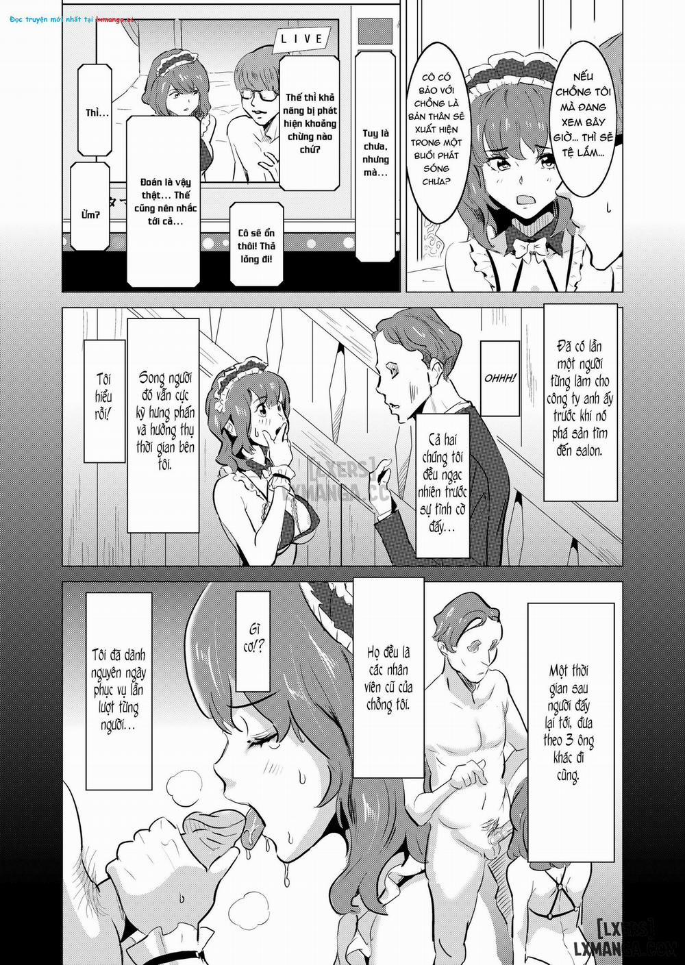 Tôi bắt vợ làm việc tại nhà thổ Special : Cucking on Cam trang 12