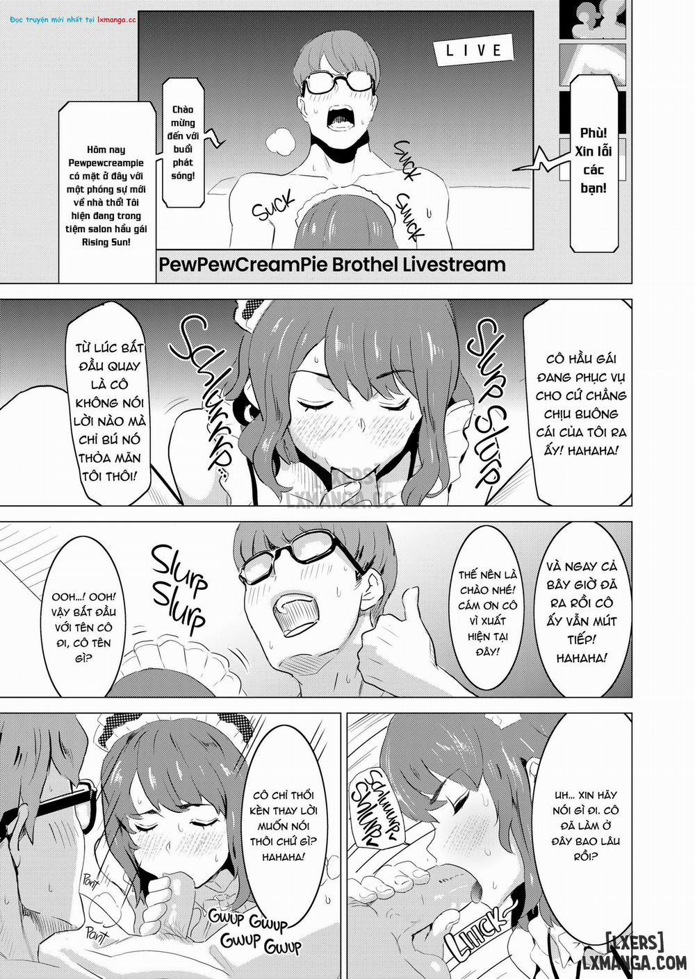 Tôi bắt vợ làm việc tại nhà thổ Special : Cucking on Cam trang 6