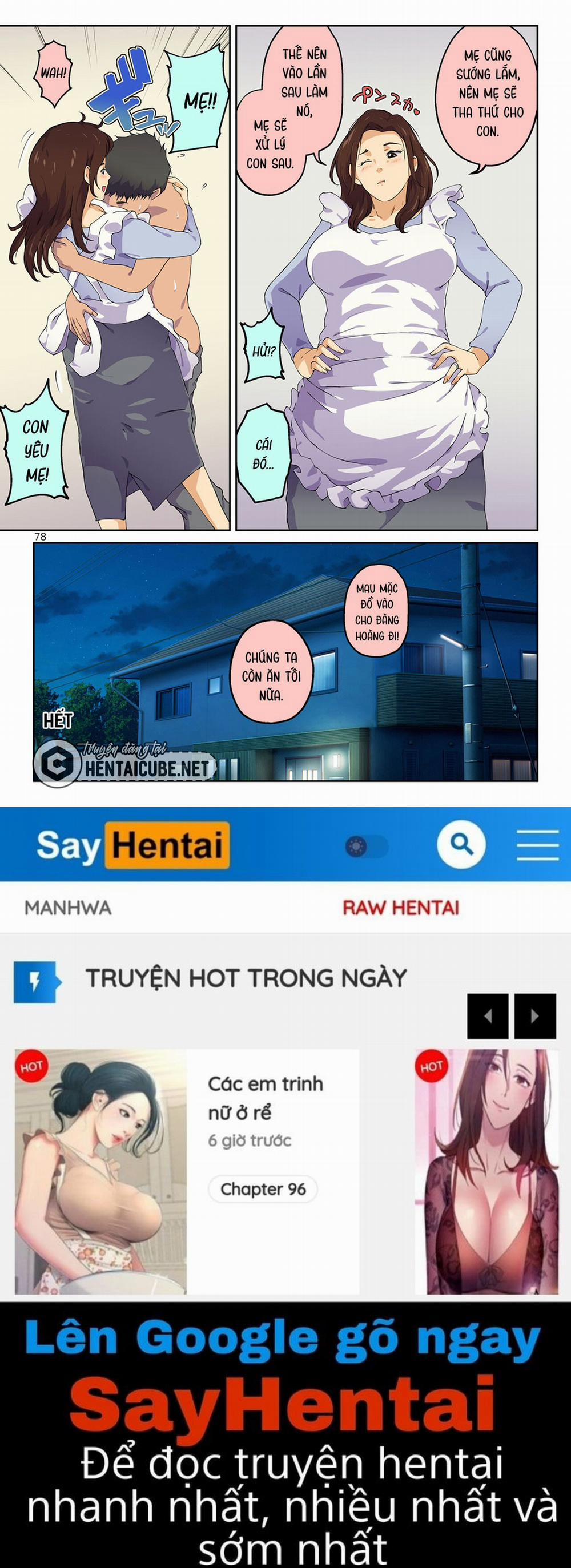 Tôi Bày Tỏ Với Mẹ Và Mẹ Đã Cho Tôi Xxx Oneshot trang 78