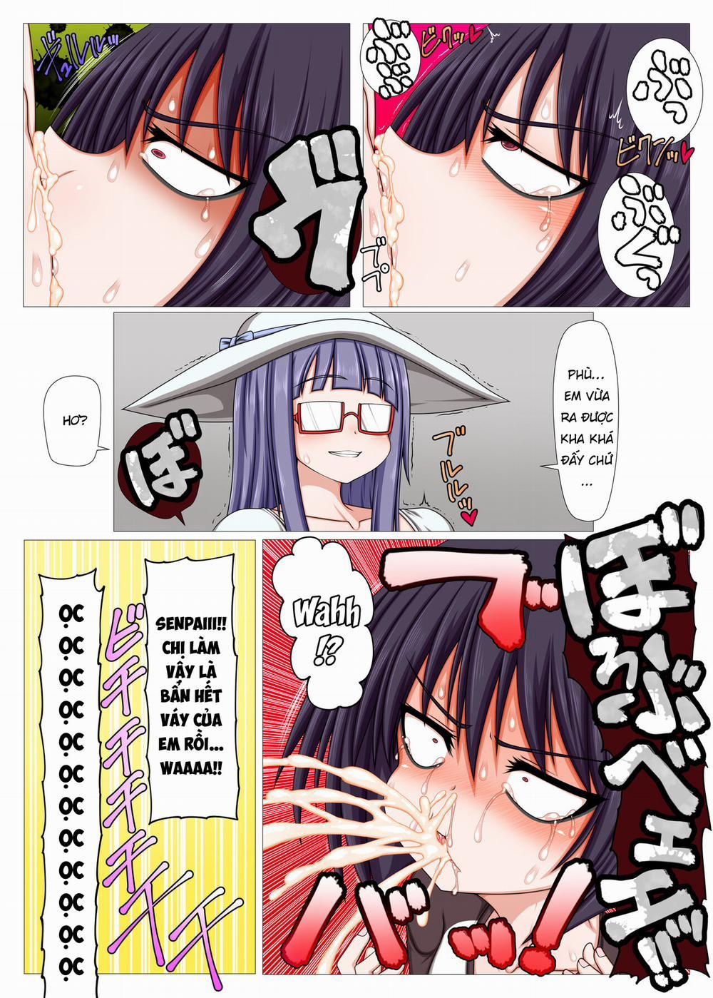 Tôi bị hậu bối biến thành cái bình chứa tôn Oneshot trang 12